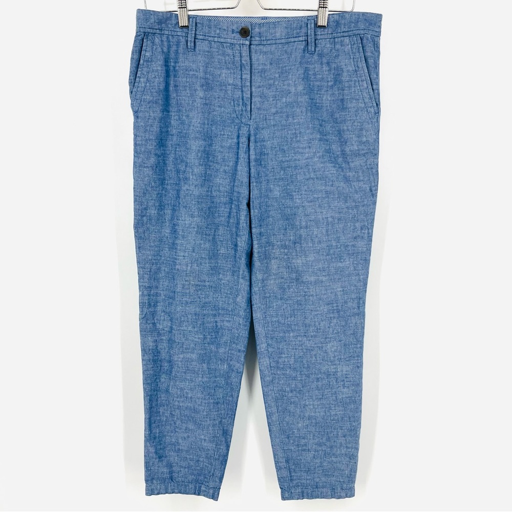 Talbots Petite 10 Blue Cotton Girlfriend Chino